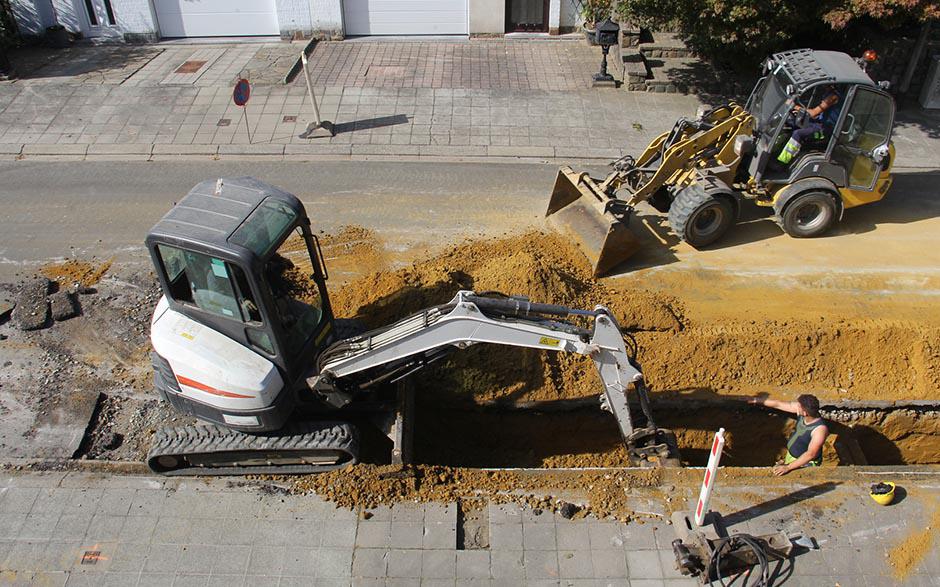 travaux assainissement Cerny